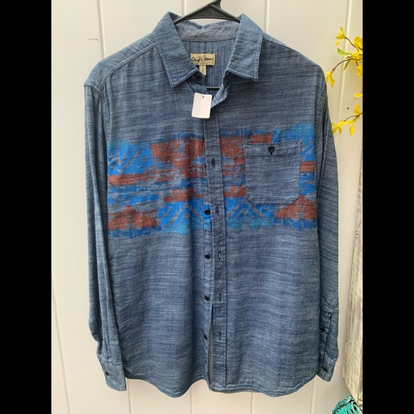 Chip & Pepper size small button up western blouse - Picture 7 of 8